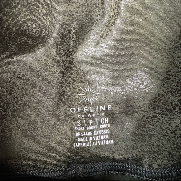 Offline by Aerie Crackle Leggings Size Small Short - Picture 8 of 11